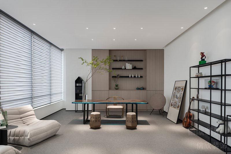 龍華現(xiàn)代暖色公司設計