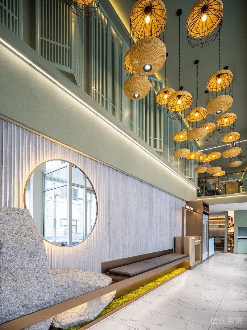 深圳石巖餐飲裝修設計公司案例 前廳 深圳石巖餐飲裝修設計公司案例 前廳