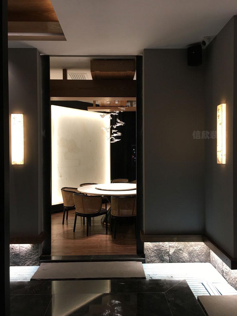 深圳羅湖新中式餐飲會所裝修設(shè)計施工燈光效果 深圳羅湖新中式餐飲會所裝修設(shè)計施工燈光效果