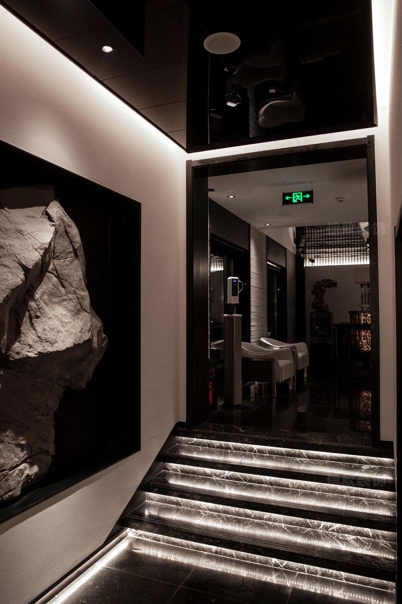 深圳羅湖新中式餐飲會所裝修設(shè)計施工臺階 深圳羅湖新中式餐飲會所裝修設(shè)計施工臺階