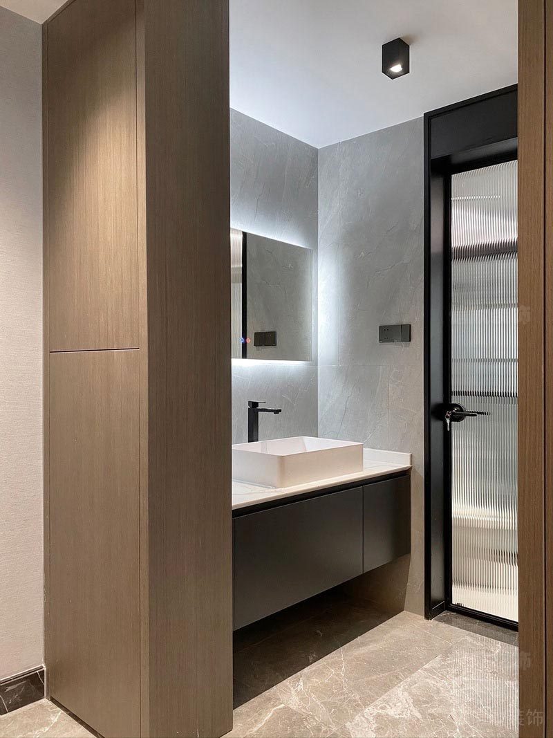 羅湖區招商中環現代風格的家庭住宅舊房裝修案 衛生間 羅湖區招商中環現代風格的家庭住宅舊房裝修案 衛生間