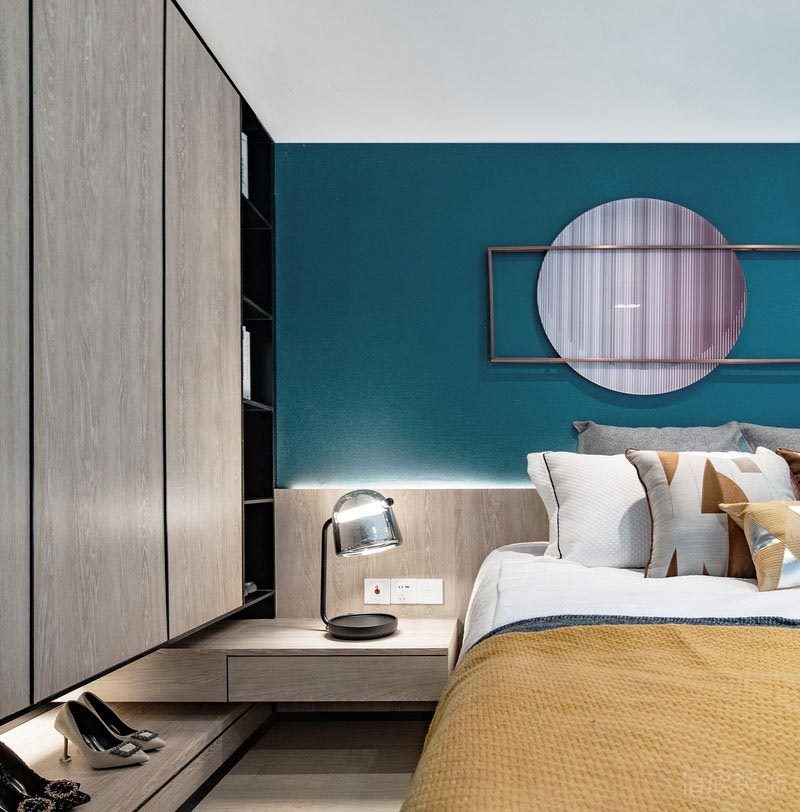 寶安區(qū)企崗山花園家庭住宅舊房裝修設計方案