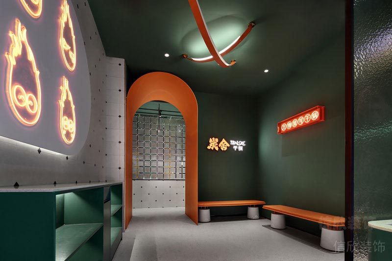 深圳南山區(qū)川味火鍋店裝修方案等候區(qū) 深圳南山區(qū)川味火鍋店裝修方案等候區(qū)