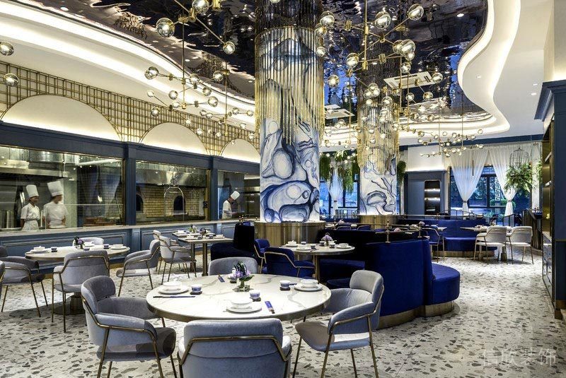 深圳羅湖餐飲茶餐廳裝修設計案例 用餐區 深圳羅湖餐飲茶餐廳裝修設計案例 用餐區