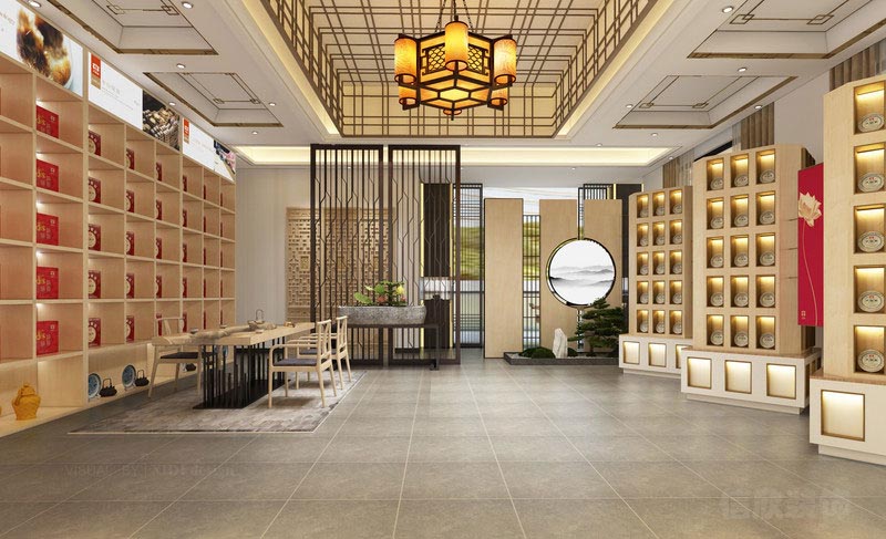 深圳福田新中式餐飲茶室裝修圖產品展示區 深圳福田新中式餐飲茶室裝修圖產品展示區