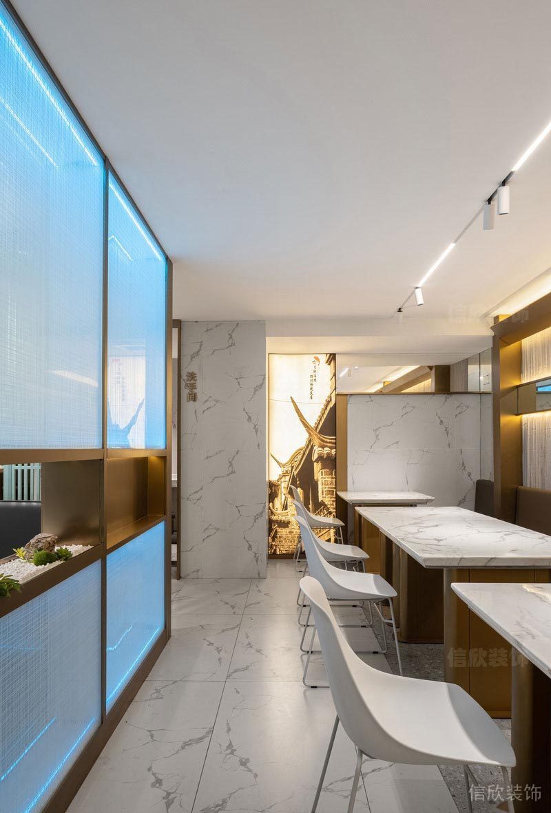 深圳石巖餐飲裝修設計公司案例 就餐區 深圳石巖餐飲裝修設計公司案例 就餐區