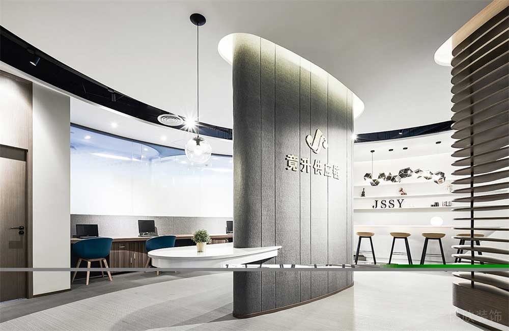 深圳南山現代輕奢風辦公室設計裝修-大廳 深圳南山現代輕奢風辦公室設計裝修-大廳