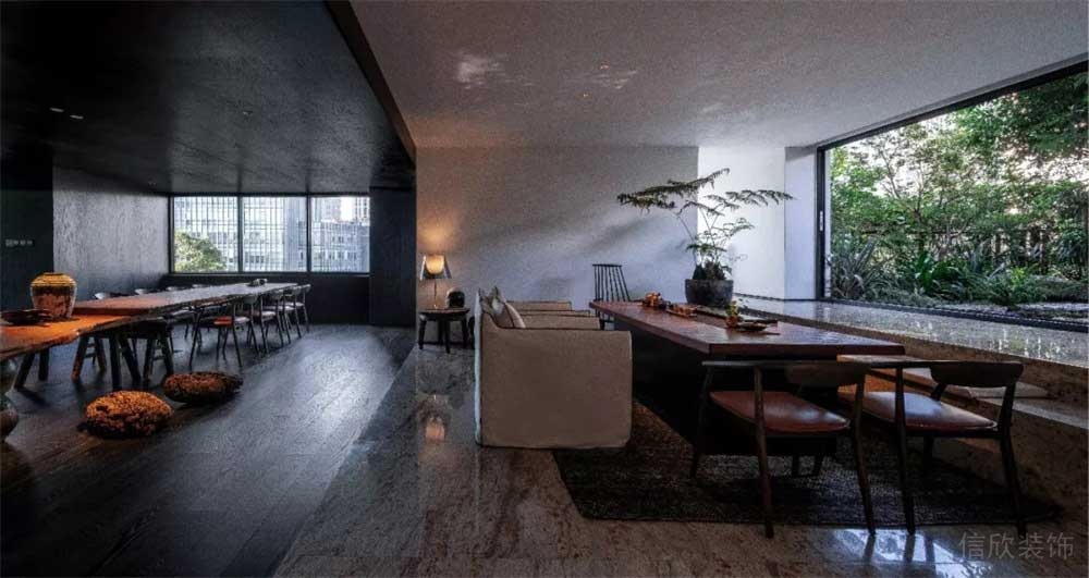 深圳市龍華1200平新中式風辦公室裝修接待區(qū) 深圳市龍華1200平新中式風辦公室裝修接待區(qū)