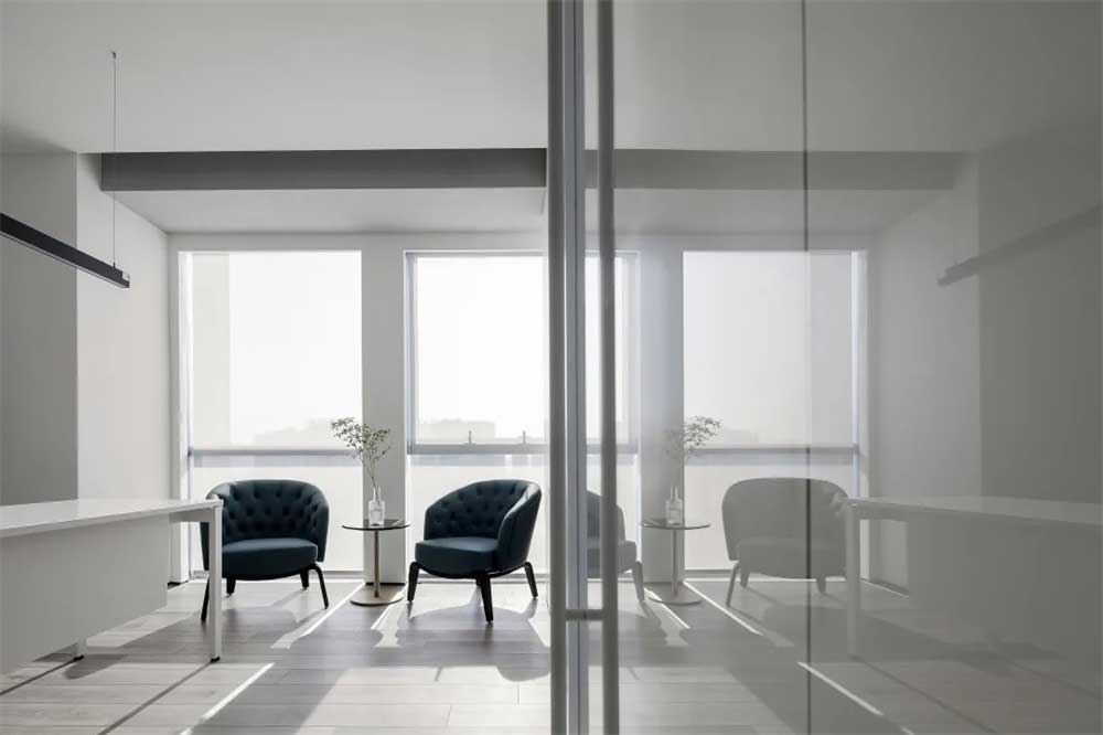 深圳寶安300平方極簡風格辦公室裝修休息洽談區 深圳寶安300平方極簡風格辦公室裝修休息洽談區