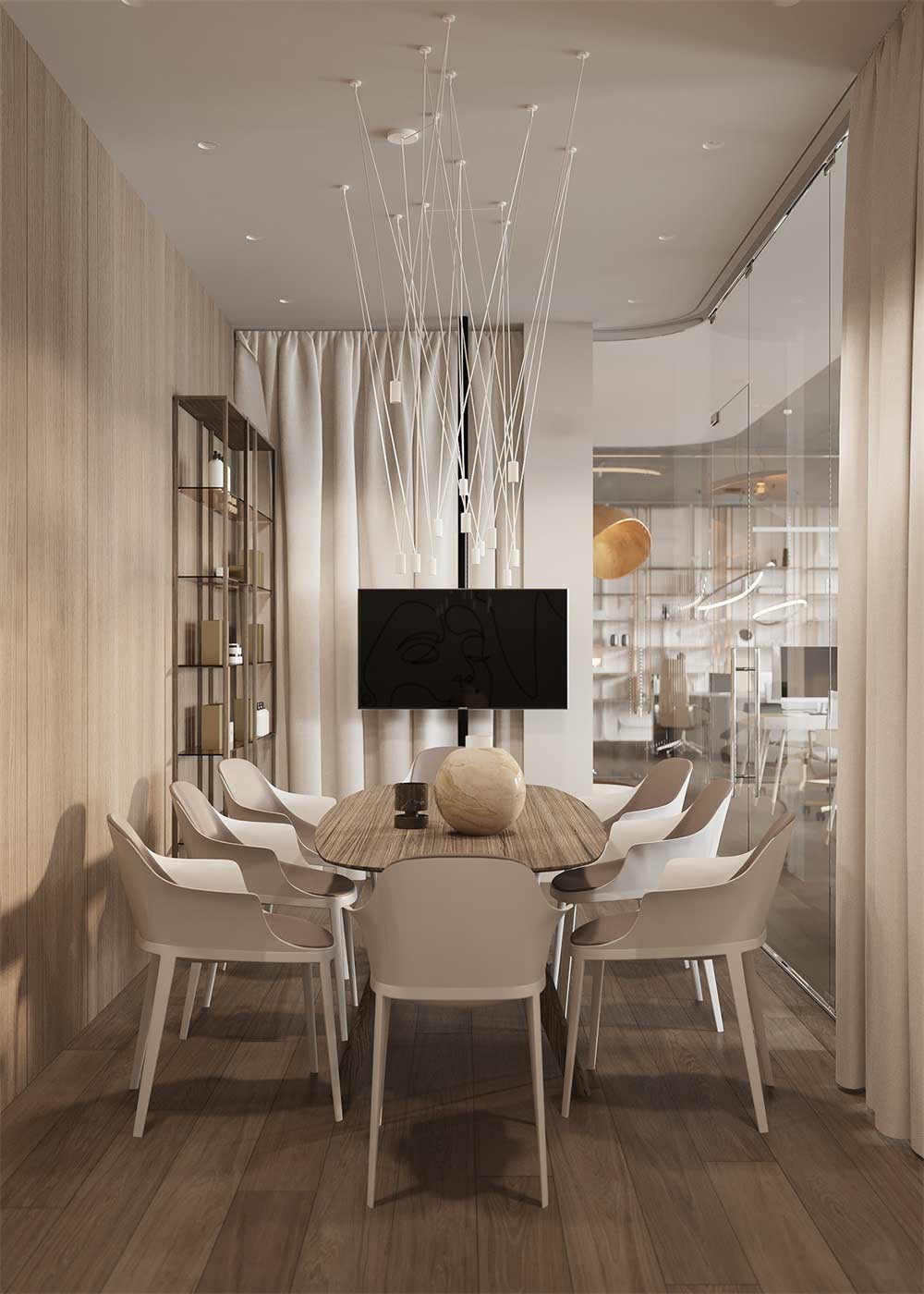 深圳羅湖500平方簡約風格辦公室裝修會議室 深圳羅湖500平方簡約風格辦公室裝修會議室