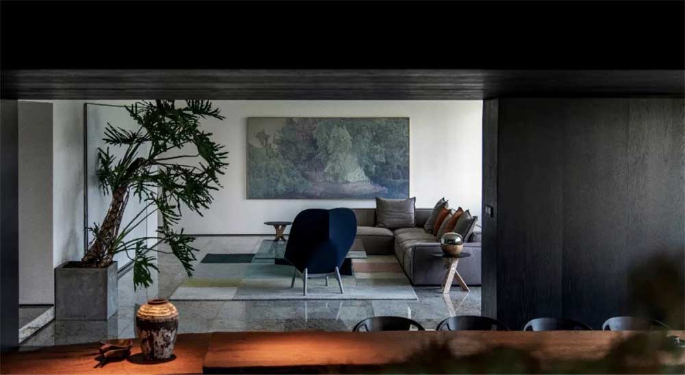 深圳市龍華1200平新中式風辦公室裝修接待區(qū) 深圳市龍華1200平新中式風辦公室裝修接待區(qū)