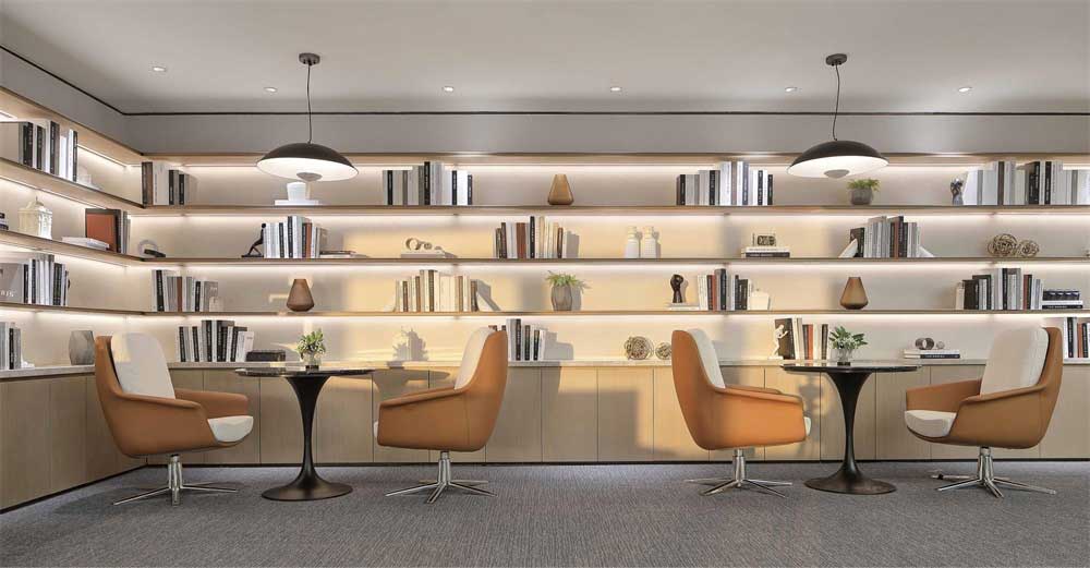 深圳寶安區現代風格高級辦公室設計裝修-洽談區 深圳寶安區現代風格高級辦公室設計裝修-洽談區