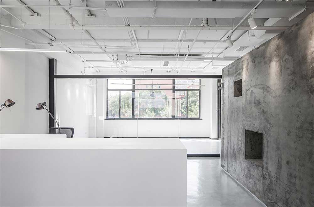 深圳龍崗300平方極簡風格辦公室裝修天花 深圳龍崗300平方極簡風格辦公室裝修天花