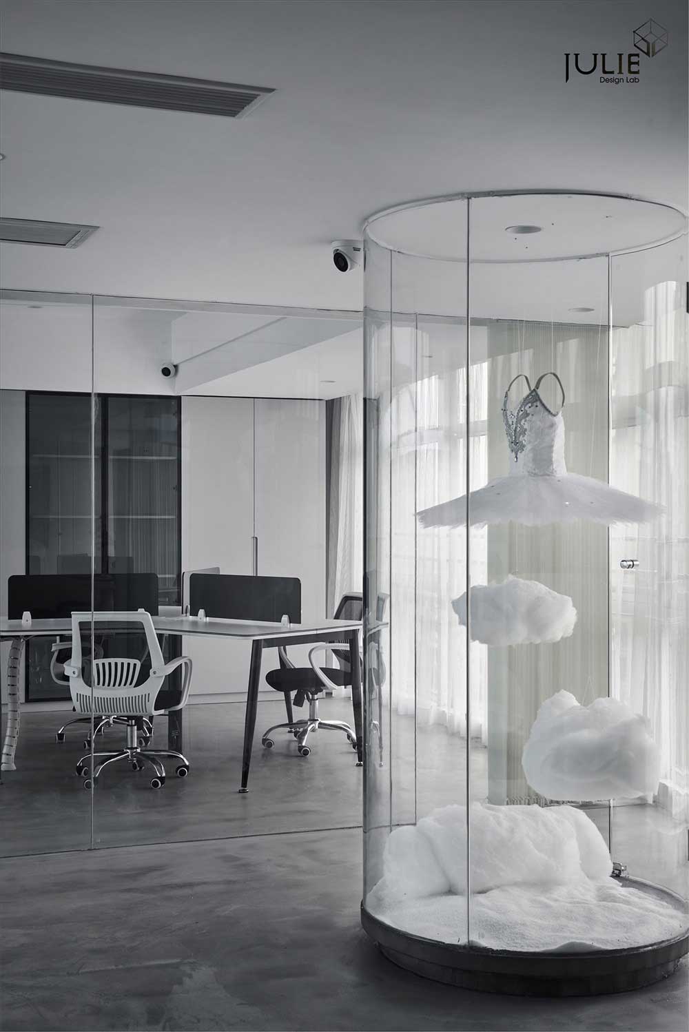 深圳坪山區輕奢芭蕾舞蹈辦公工作室設計方案——辦公區 深圳坪山區輕奢芭蕾舞蹈辦公工作室設計方案——辦公區