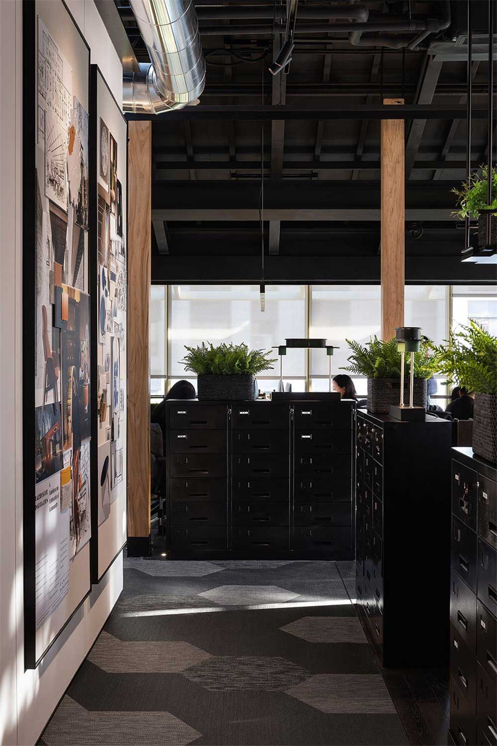 深圳龍崗500平方工業風辦公室裝修過道 深圳龍崗500平方工業風辦公室裝修過道