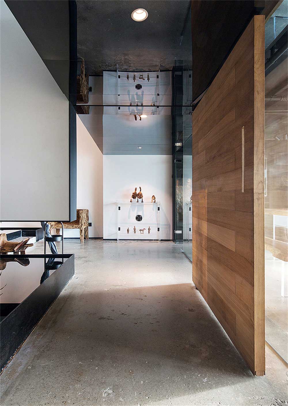 深圳市南山自然風辦公室裝修設計過道