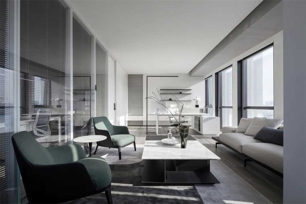 深圳寶安300平方極簡風格辦公室裝修家具組合 深圳寶安300平方極簡風格辦公室裝修家具組合