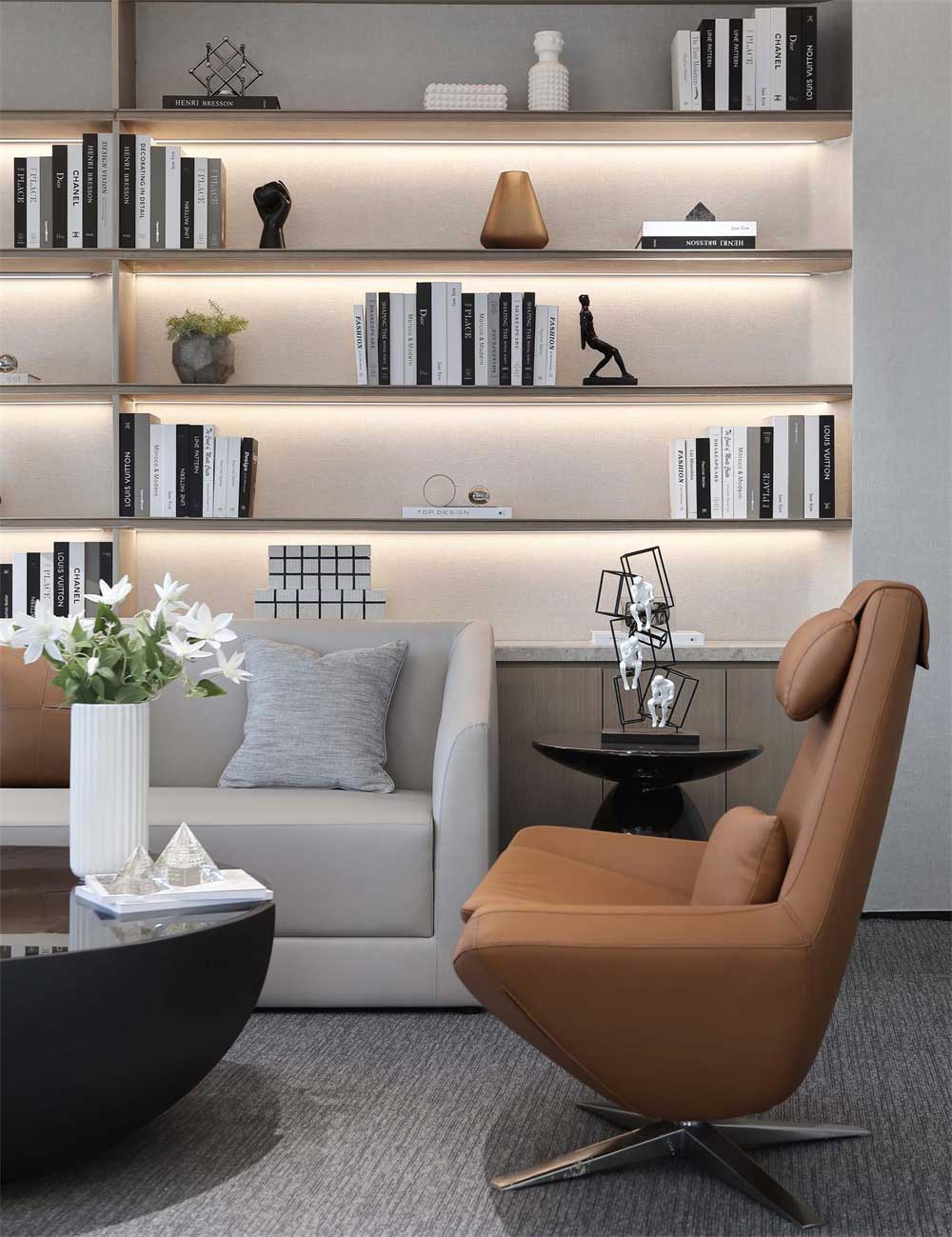 深圳寶安區現代風格高級辦公室設計裝修-休息區 深圳寶安區現代風格高級辦公室設計裝修-休息區