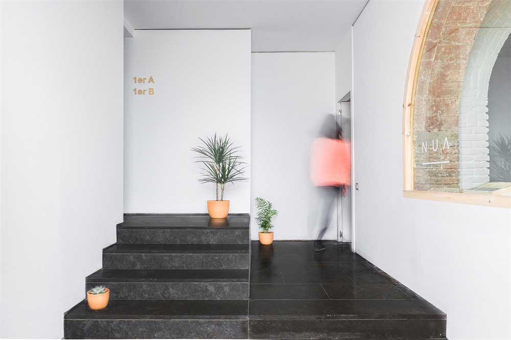 深圳龍崗康利城極簡風格小型辦公室裝修設計案例樓梯間 深圳龍崗康利城極簡風格小型辦公室裝修設計案例樓梯間