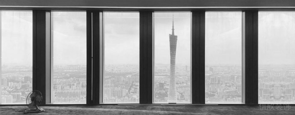 辦公樓玻璃隔斷效果圖設計