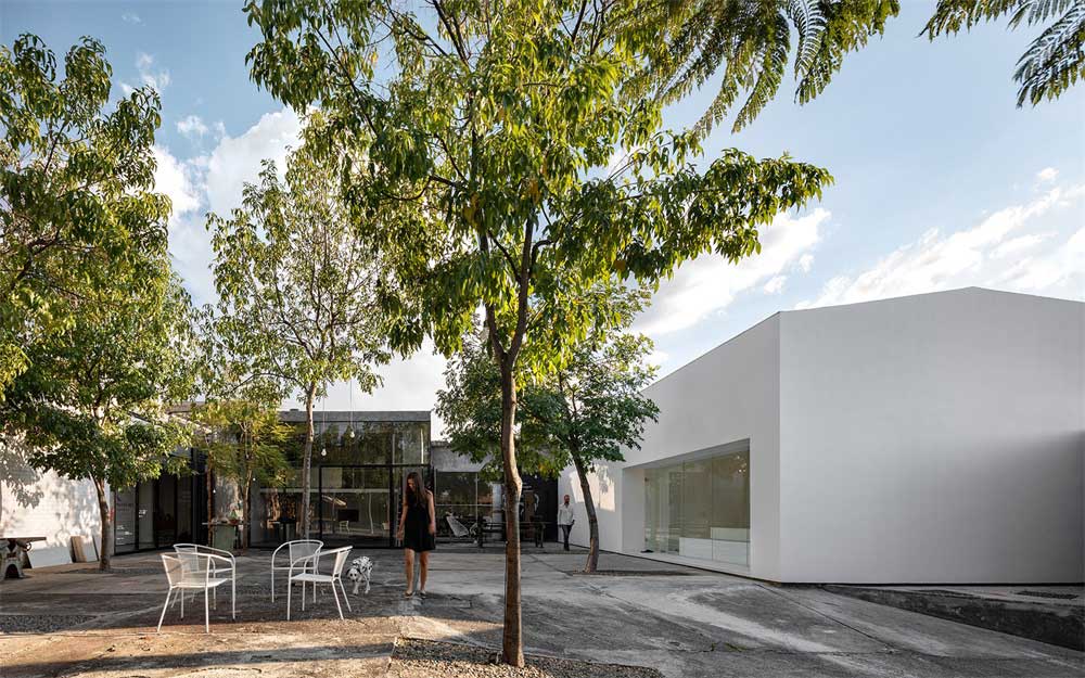 黑白現代簡約辦公室設計裝修門面 黑白現代簡約辦公室設計裝修門面