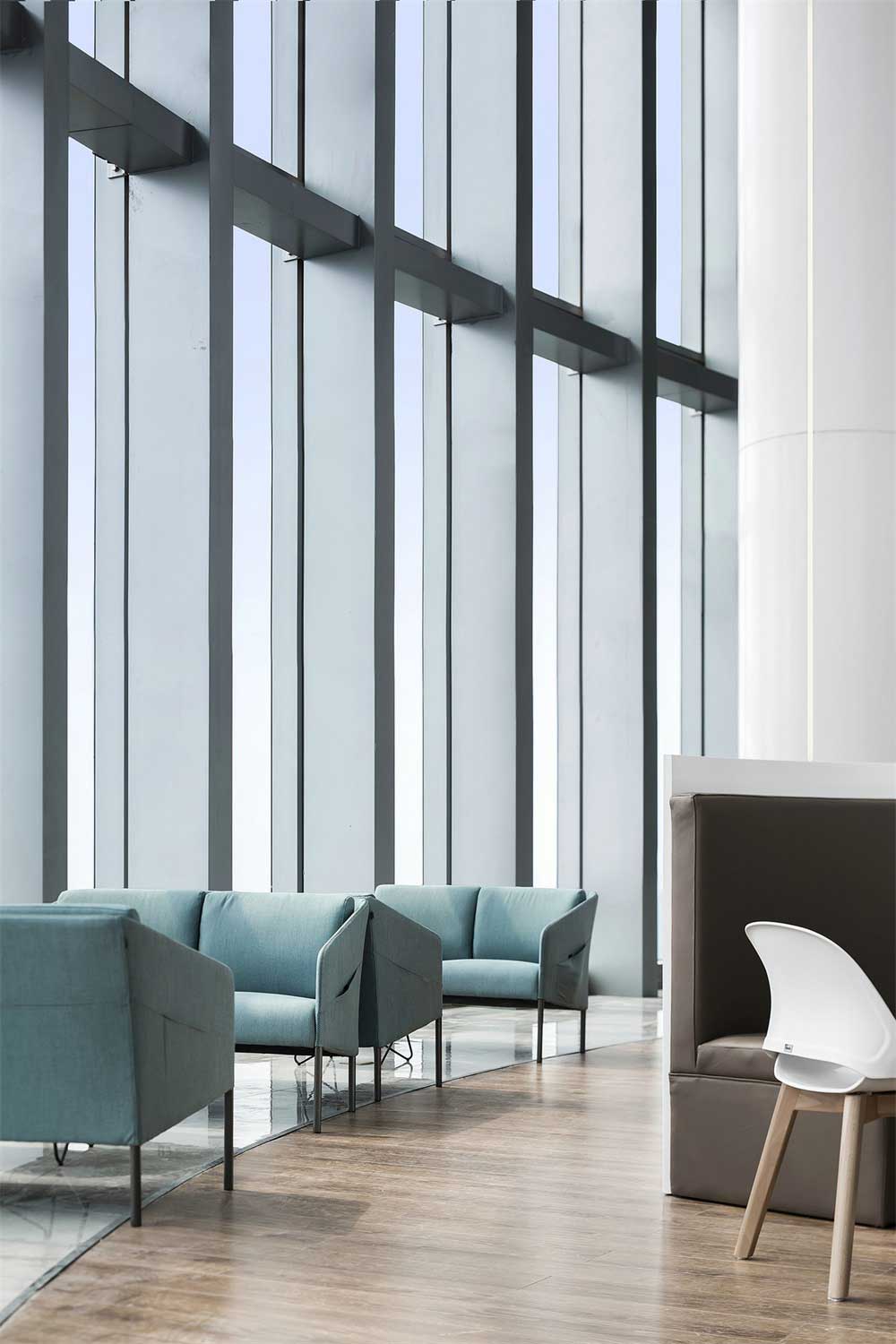 深圳市南山區科技園現代簡約辦公室沙發設計 深圳市南山區科技園現代簡約辦公室沙發設計