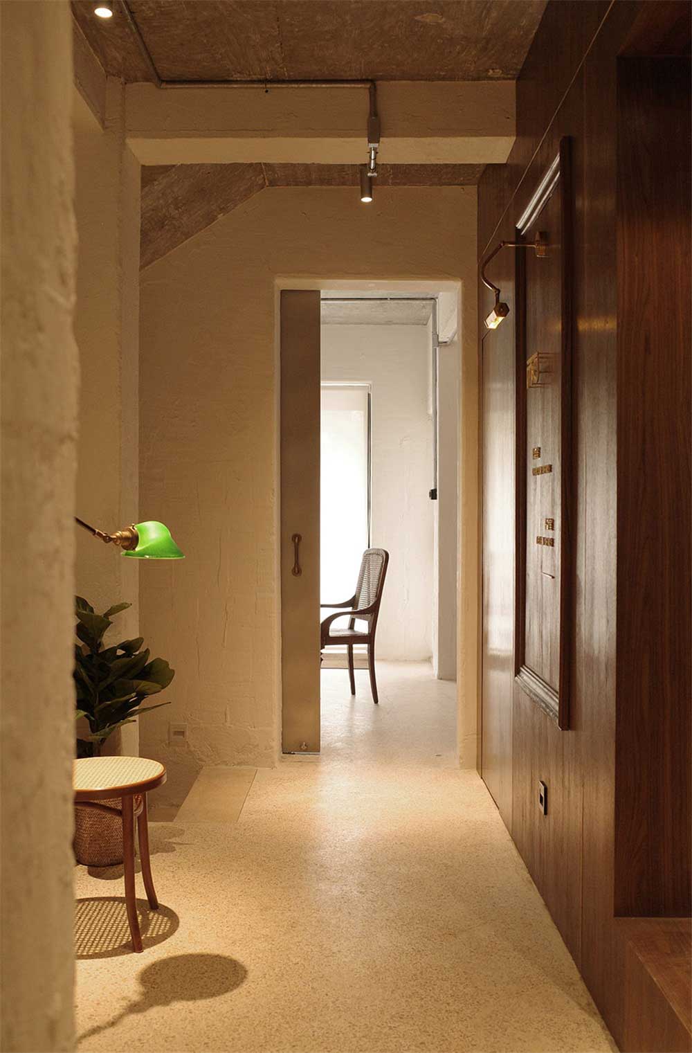 深圳南山區的古典風味辦公工作室設計裝修——過道 深圳南山區的古典風味辦公工作室設計裝修——過道