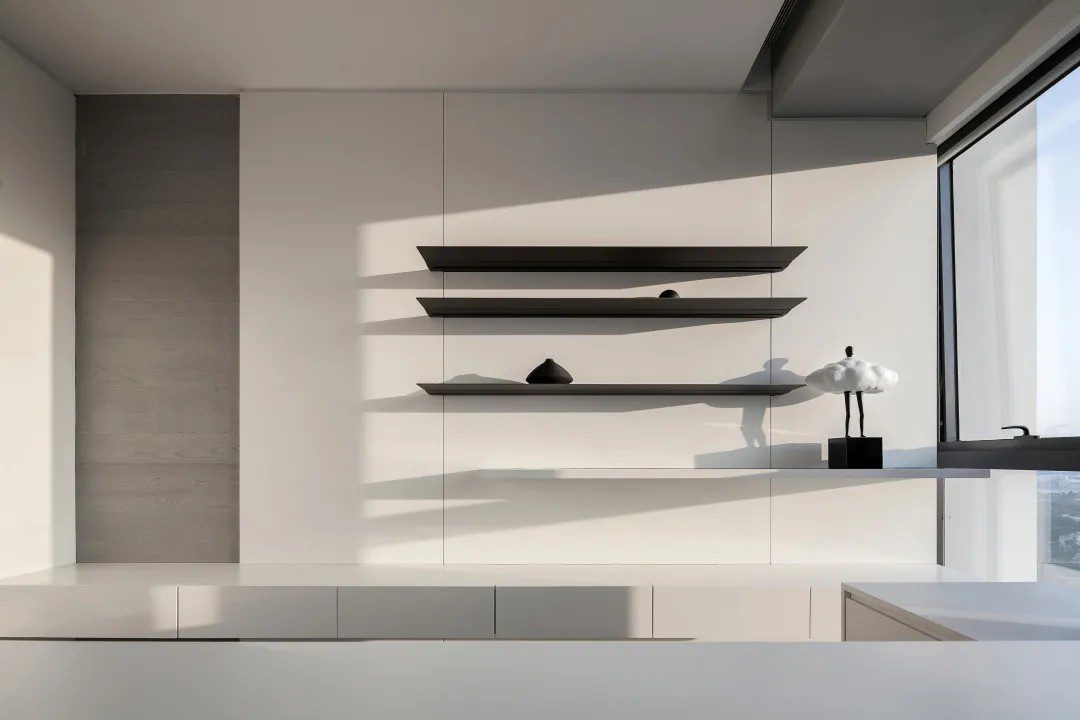 深圳寶安300平方極簡風格辦公室裝修鐵藝裝飾層板 深圳寶安300平方極簡風格辦公室裝修鐵藝裝飾層板