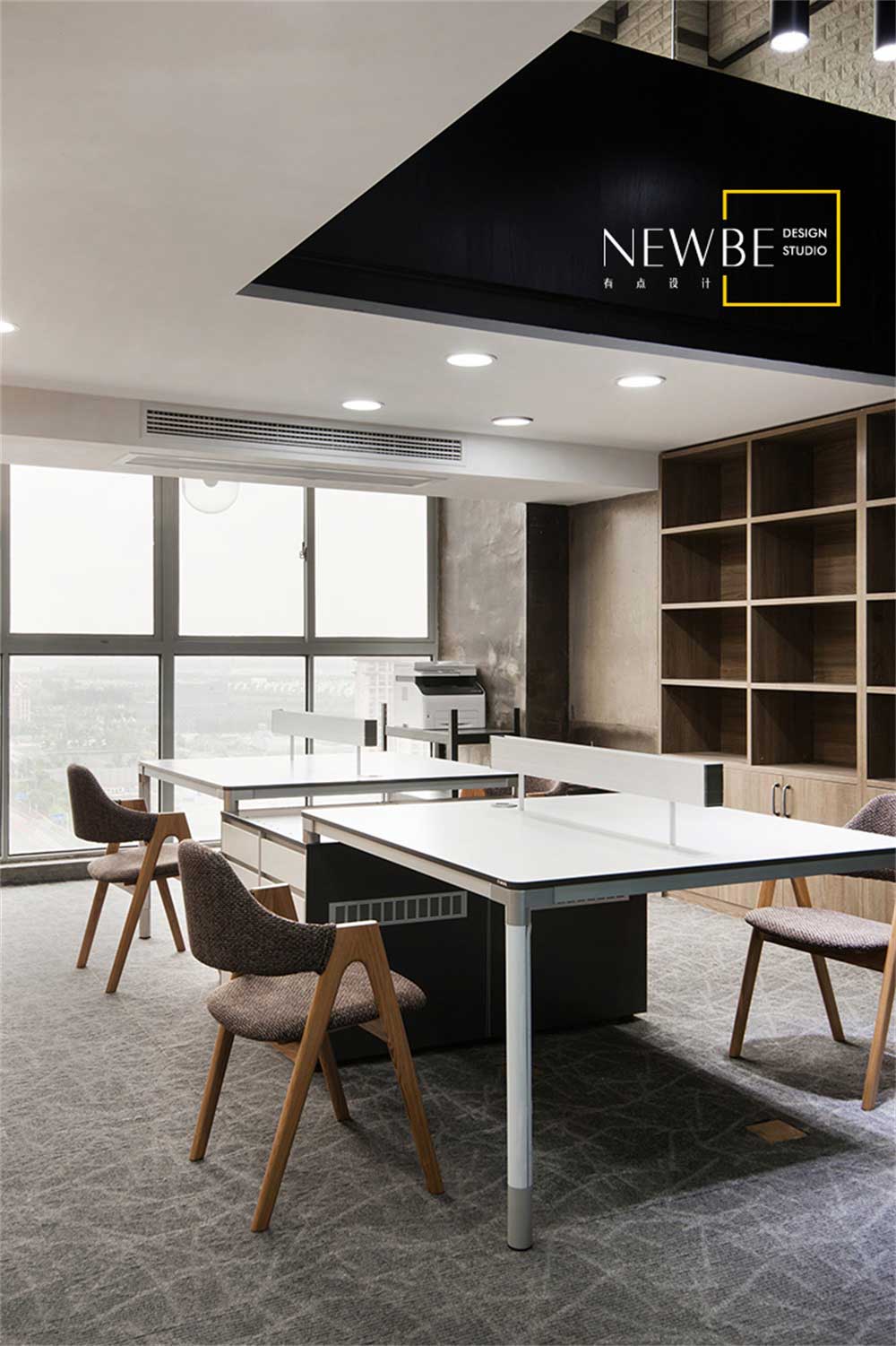 深圳羅湖200平方現(xiàn)代工業(yè)風復式辦公室裝修辦公家具 深圳羅湖200平方現(xiàn)代工業(yè)風復式辦公室裝修辦公家具