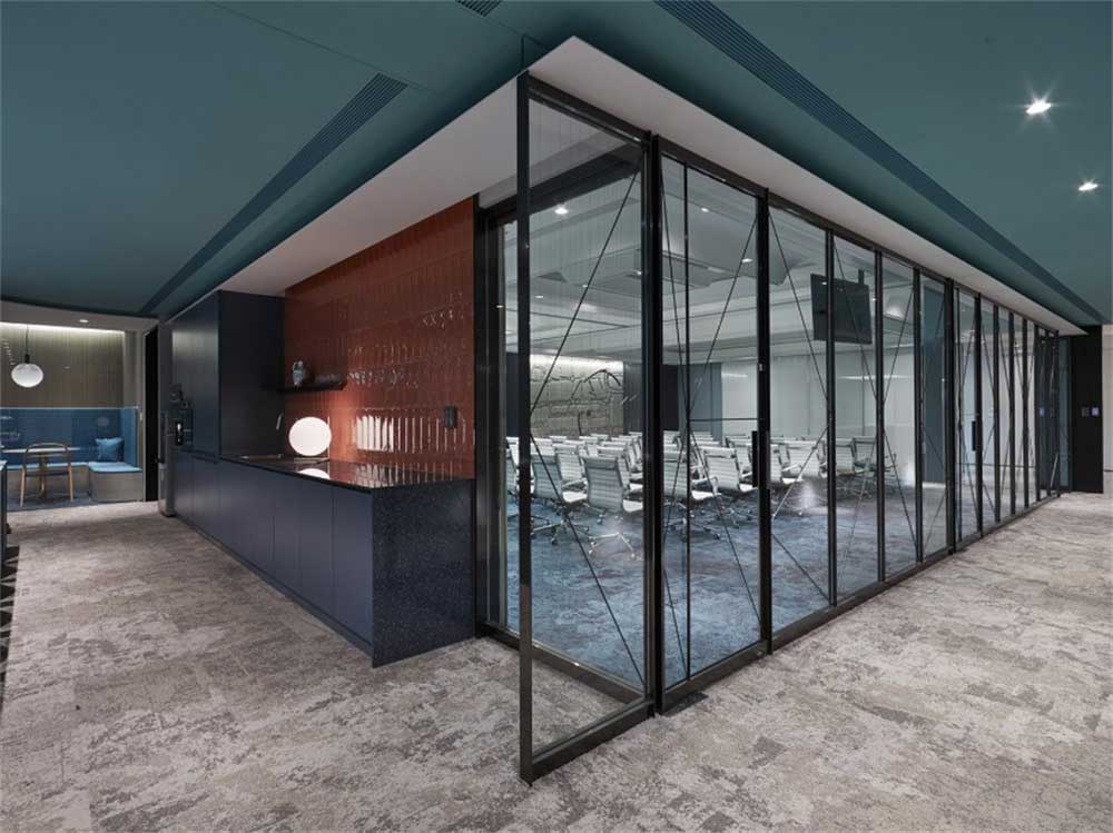 深圳羅湖現代風格辦公室裝修設計案例走廊 深圳羅湖文錦廣場現代風格辦公室裝修設計案例走廊