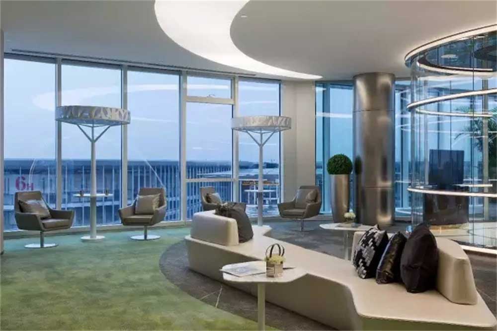 深圳福田國通大廈現代風格辦公室裝修設計案例等候區家具組合 深圳福田國通大廈現代風格辦公室裝修設計案例等候區家具組合