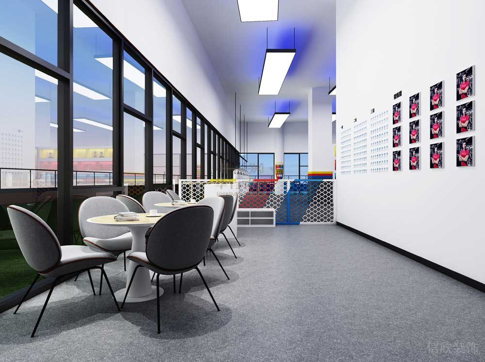 惠州華武道健身房裝修設(shè)計