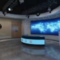 四川廣安日報(bào)演播室裝修設(shè)計(jì)