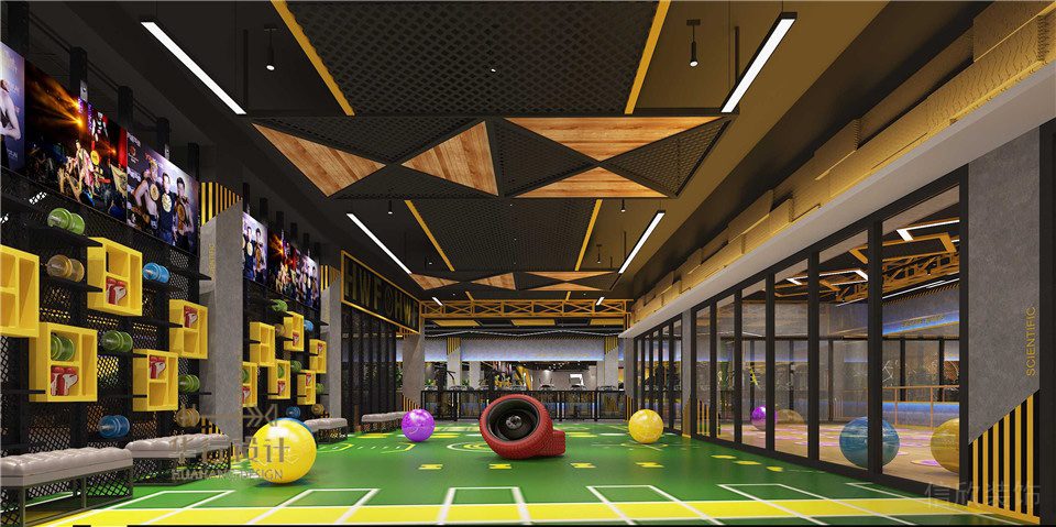 華武決寶龍店珠海健身房設(shè)計