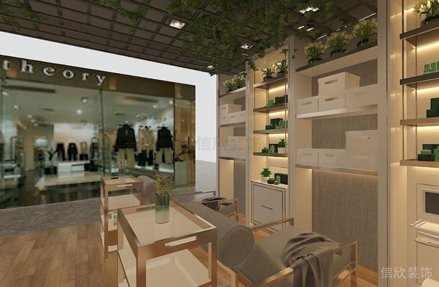 芊草棠美容店裝修設(shè)計(jì)操作區(qū)