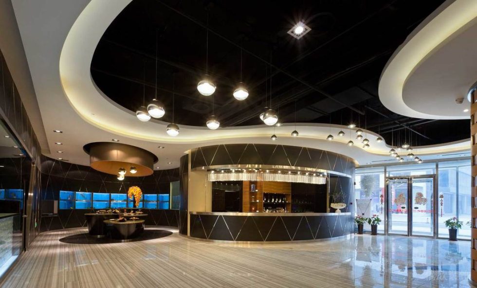 深圳寶安龍光世紀大廈簡約風格火鍋店裝修案例前廳 深圳寶安龍光世紀大廈簡約風格火鍋店裝修案例前廳