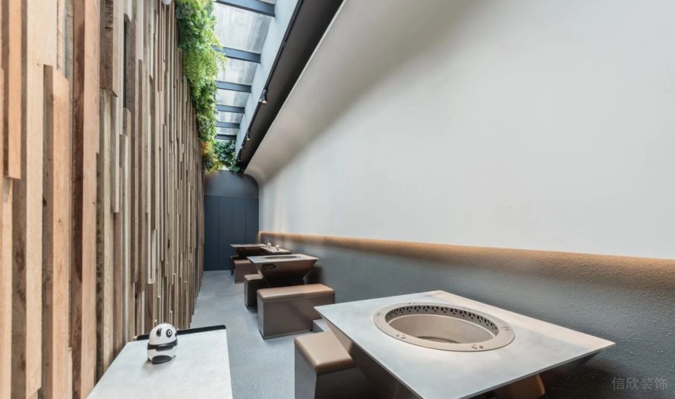 深圳南山海岸城購物中心現代簡約風格火鍋餐廳裝修案例雙人用餐區 深圳南山海岸城購物中心現代簡約風格火鍋餐廳裝修案例雙人用餐區