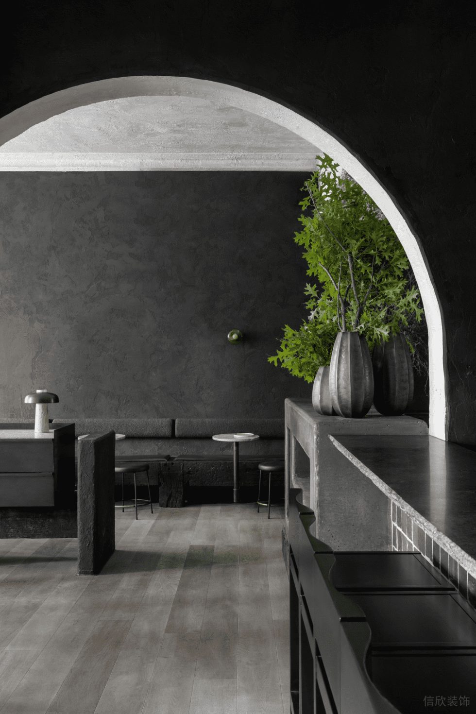 深圳南山諾德假日花園簡(jiǎn)約風(fēng)格餐廳裝修案例圓拱門洞 深圳南山諾德假日花園簡(jiǎn)約風(fēng)格餐廳裝修案例圓拱門洞