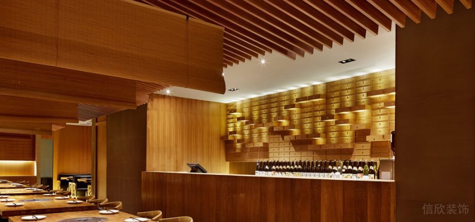 深圳南山卓越維港日式風(fēng)格烤肉餐廳裝修案例水吧服務(wù)臺(tái) 深圳南山卓越維港日式風(fēng)格烤肉餐廳裝修案例水吧服務(wù)臺(tái)