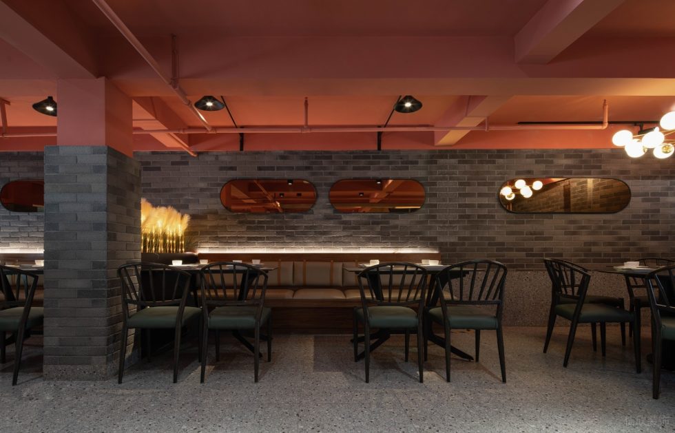 深圳龍崗中糧祥云新中式風(fēng)格粉面店裝修案例卡座 深圳龍崗中糧祥云新中式風(fēng)格粉面店裝修案例卡座