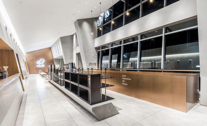 深圳龍崗正中風(fēng)臨國(guó)際中心現(xiàn)代工業(yè)風(fēng)喜茶冷飲店裝修案例天花 深圳龍崗正中風(fēng)臨國(guó)際中心現(xiàn)代工業(yè)風(fēng)喜茶冷飲店裝修案例天花