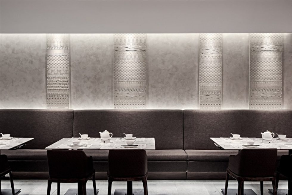 深圳龍華壹成中心現代新中式風格餃子館裝修案例卡座沙發 深圳龍華壹成中心現代新中式風格餃子館裝修案例卡座沙發