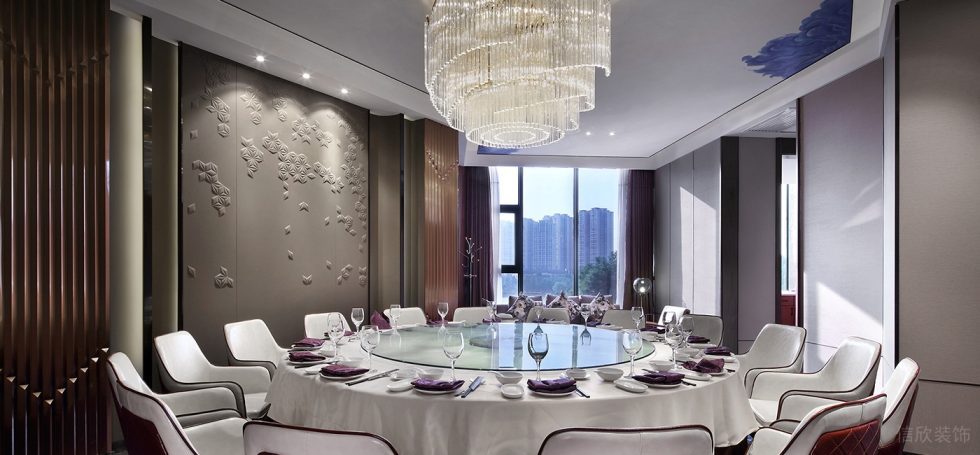 深圳南山天利名城現代中式風格湘菜館裝修案例包廂 深圳南山天利名城現代中式風格湘菜館裝修案例包廂