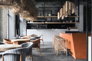 深圳市寶安中心區(qū)個(gè)性自然風(fēng)超美國(guó)外餐飲店鋪設(shè)計(jì)廚房