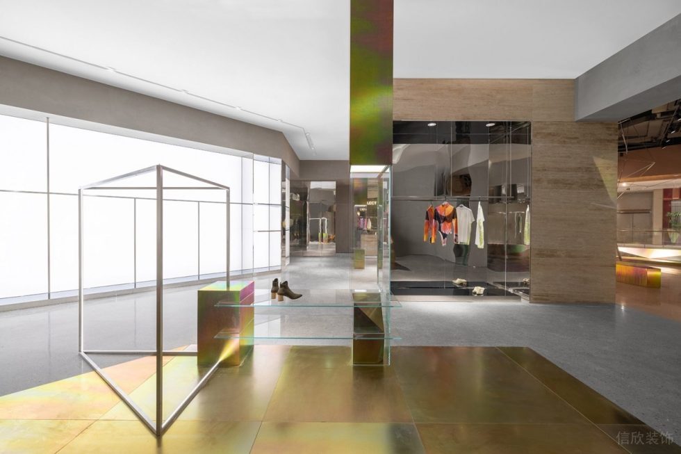 深圳市龍崗區(qū)龍崗中心城x Select 服裝店買手店裝修設(shè)計金屬玻璃島臺 深圳市龍崗區(qū)龍崗中心城x Select 服裝店買手店裝修設(shè)計金屬玻璃島臺