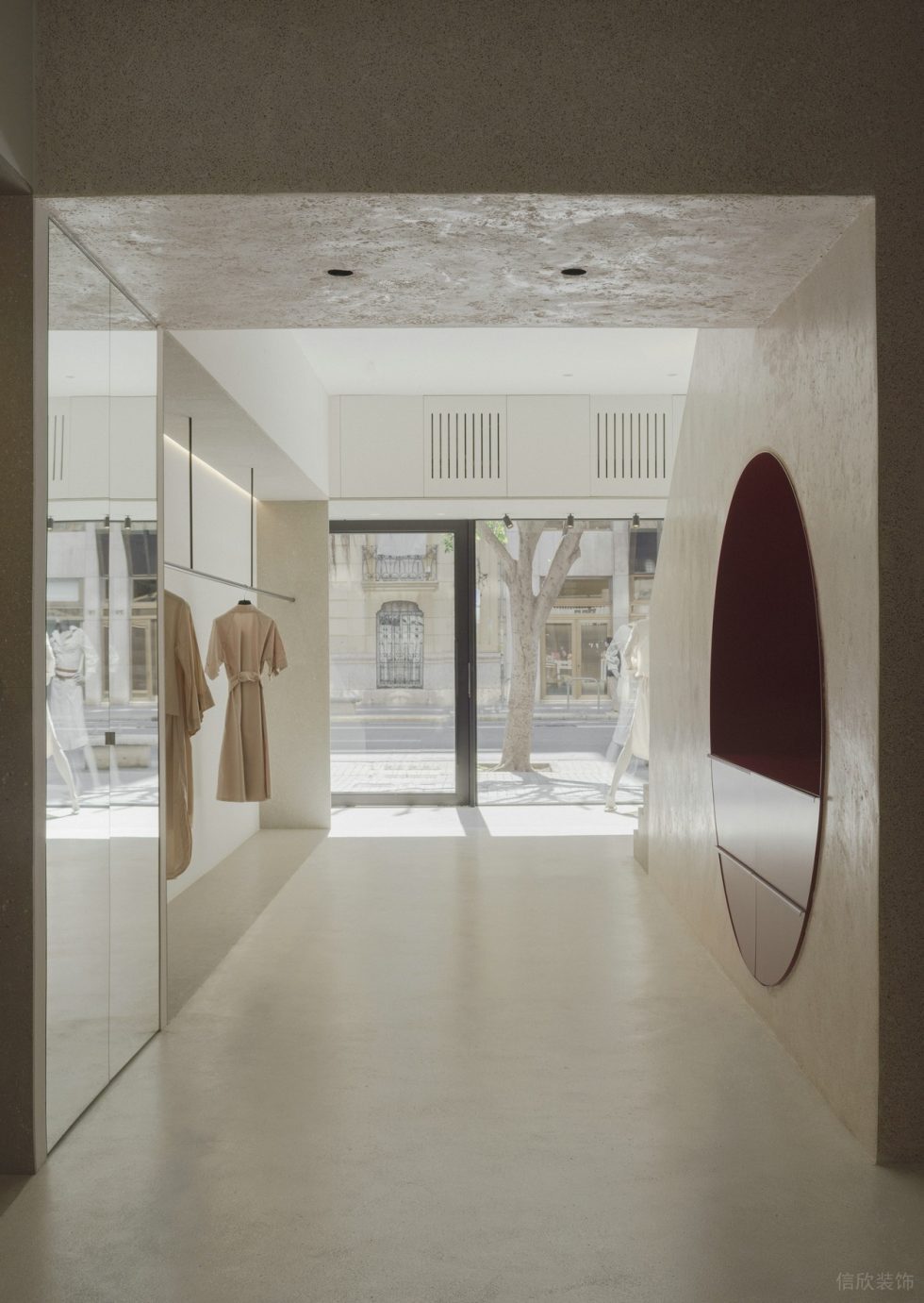 深圳市龍崗區平湖西班牙pau旗艦店裝修設計過道 深圳市龍崗區平湖西班牙pau旗艦店裝修設計過道