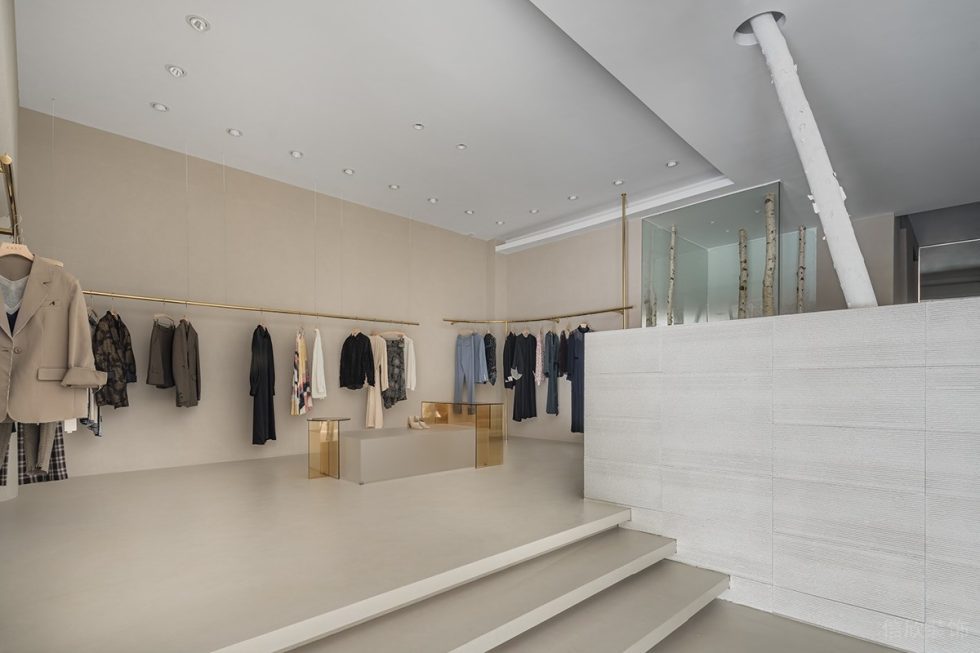 深圳市南山區華僑城現代風 Kerr 可兒家服裝店裝修設計臺階