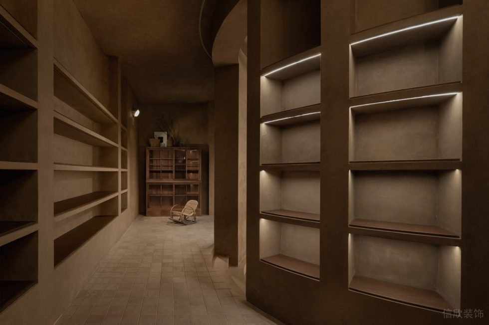 深圳市南山區科技園復古風中古商店裝修設計淺咖色墻面 深圳市南山區科技園復古風中古商店裝修設計淺咖色墻面