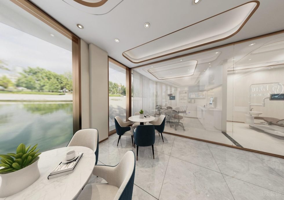 深圳羅湖黃貝嶺集浩花園鴻濤口腔牙科診所裝修設計案例休息候診區裝修效果圖 深圳羅湖黃貝嶺集浩花園鴻濤口腔牙科診所裝修設計案例休息候診區裝修效果圖