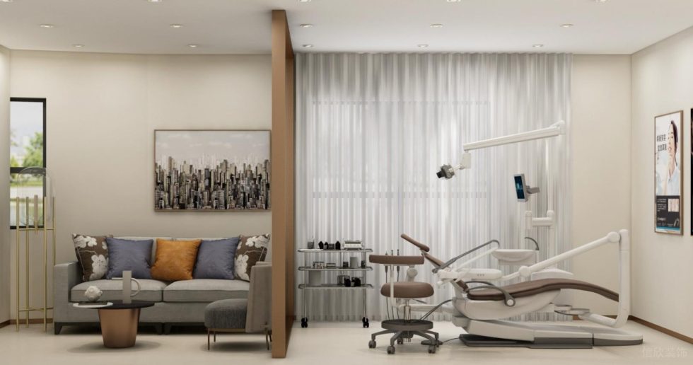 深圳羅湖黃貝嶺集浩花園鴻濤口腔牙科診所裝修設計案例診室裝修圖 深圳羅湖黃貝嶺集浩花園鴻濤口腔牙科診所裝修設計案例診室裝修圖